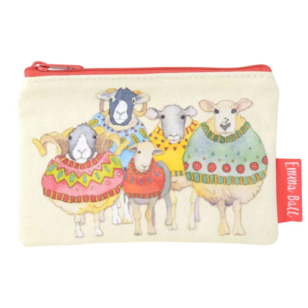 ミニポーチ Sheep in Sweaters