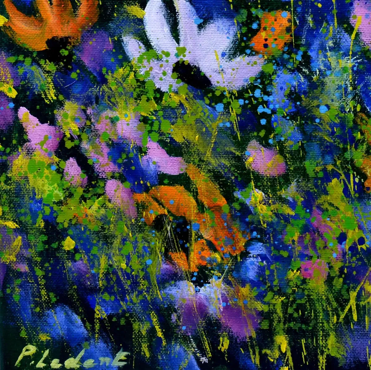 A Few Cosmos Flowers Wall Art