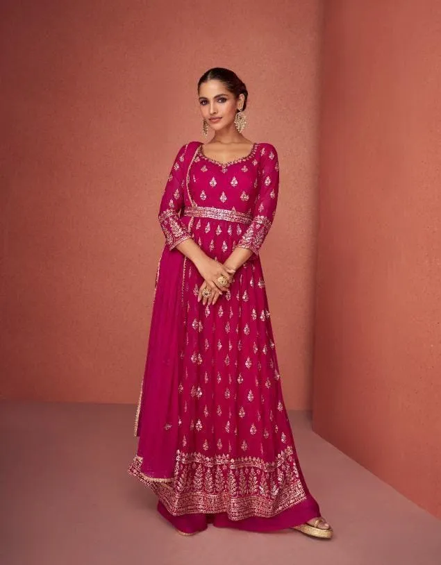 Aashirwad Aroma 9423-9427 Series Real Georgette Fancy Embroidered Salwar Suit