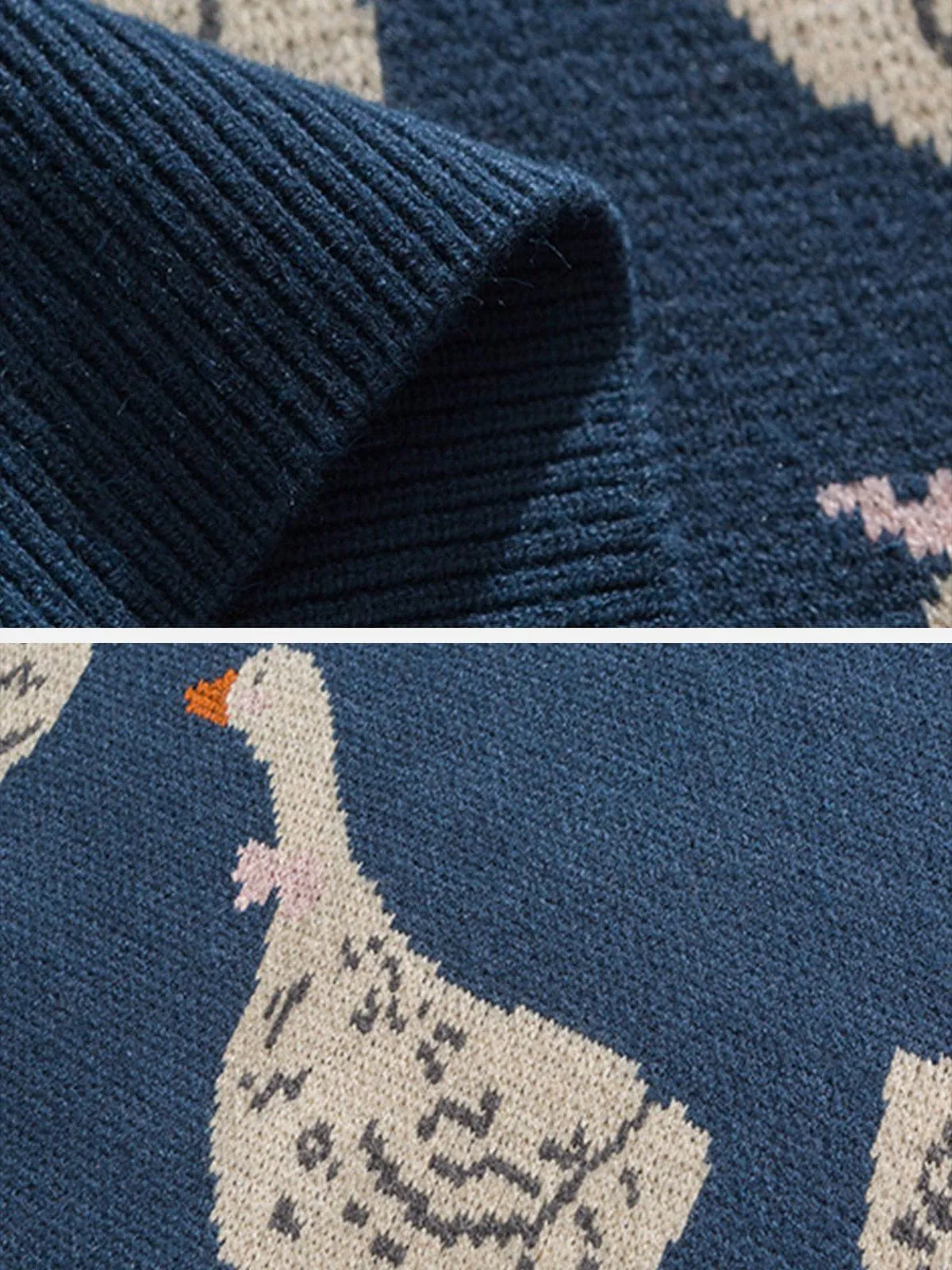 AlanBalen® - Cute Duck Knit Sweater