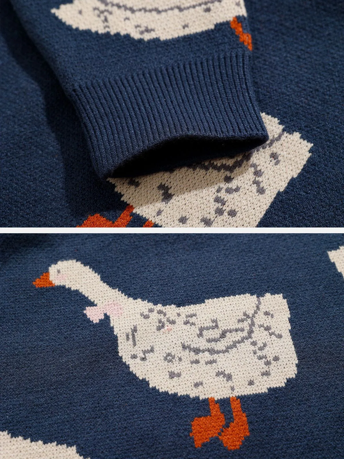 AlanBalen® - Cute Duck Knit Sweater