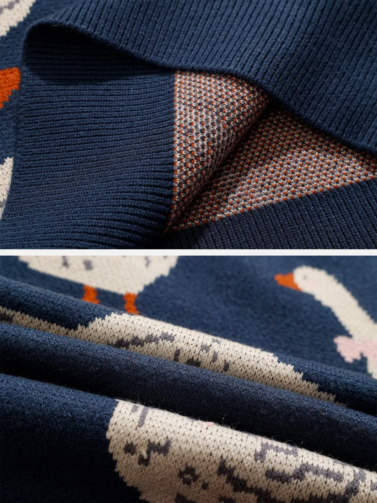 AlanBalen® - Cute Duck Knit Sweater