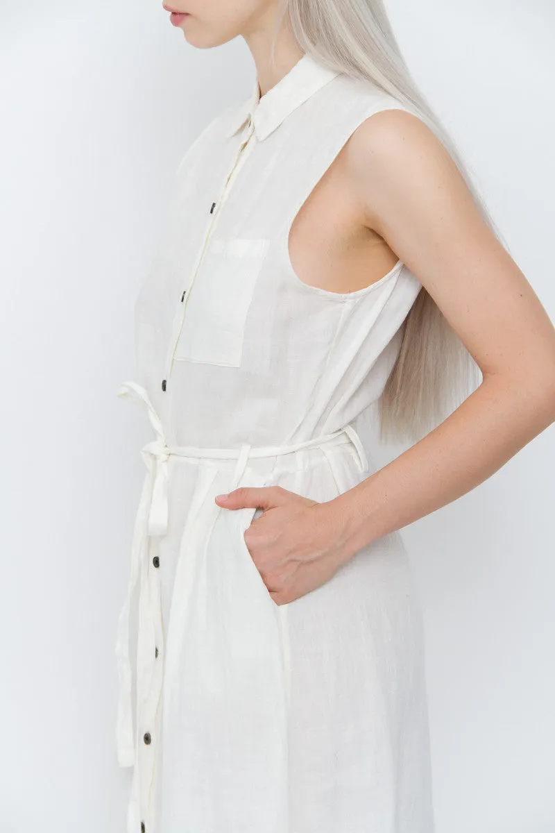 ALEX LINEN DRESS