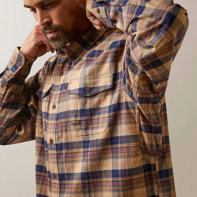 Ariat  DuraStretch Work Rebar Flannel L/S