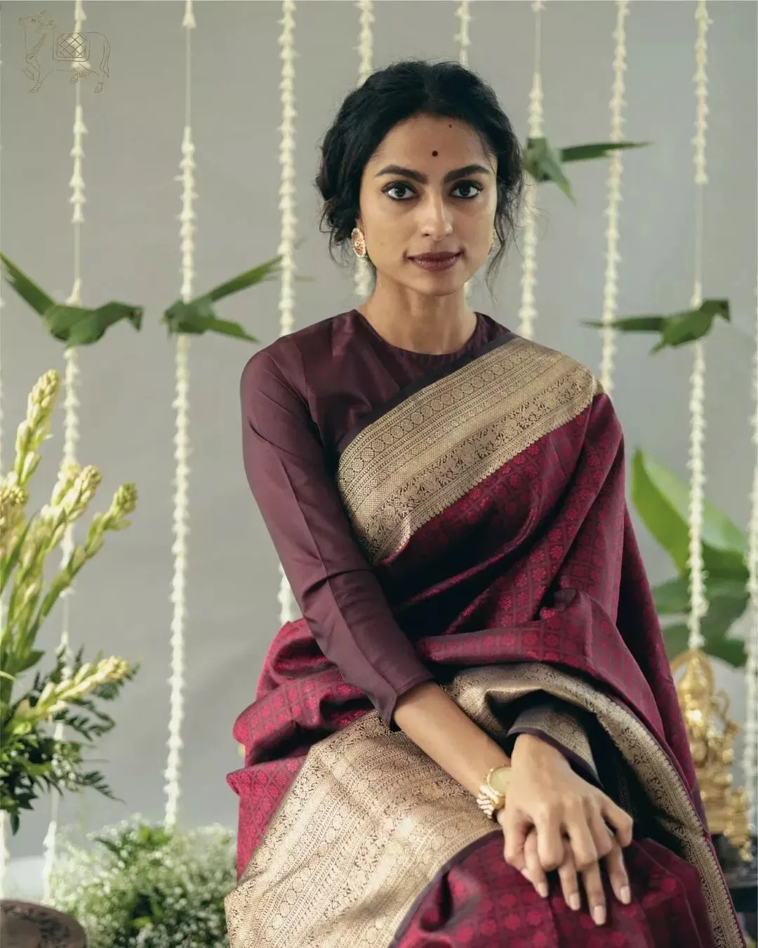 Banarasi Soft Silk Sari Party Wear Saree With Blouse