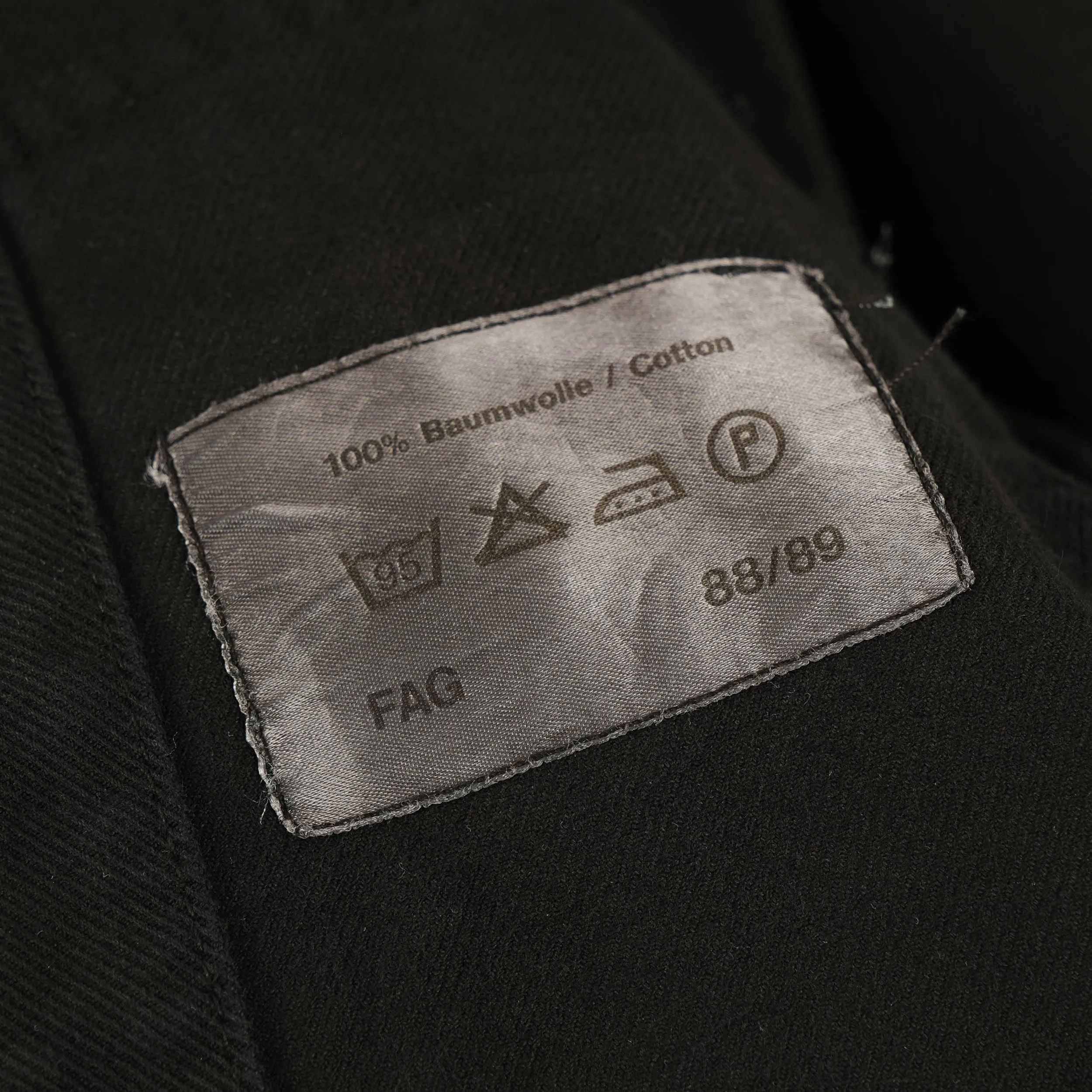 BLACK SWISS DENIM JACKET