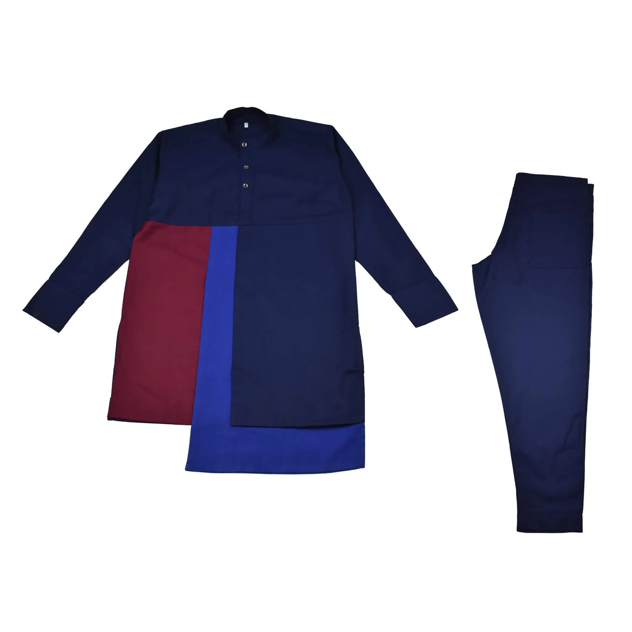 Blue Men's 2pc Set