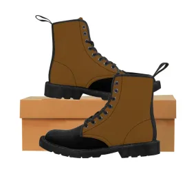 Brown with Black Boots