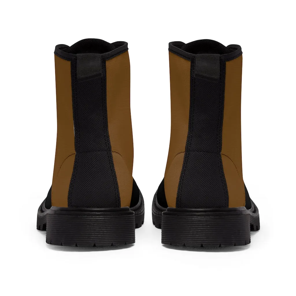 Brown with Black Boots