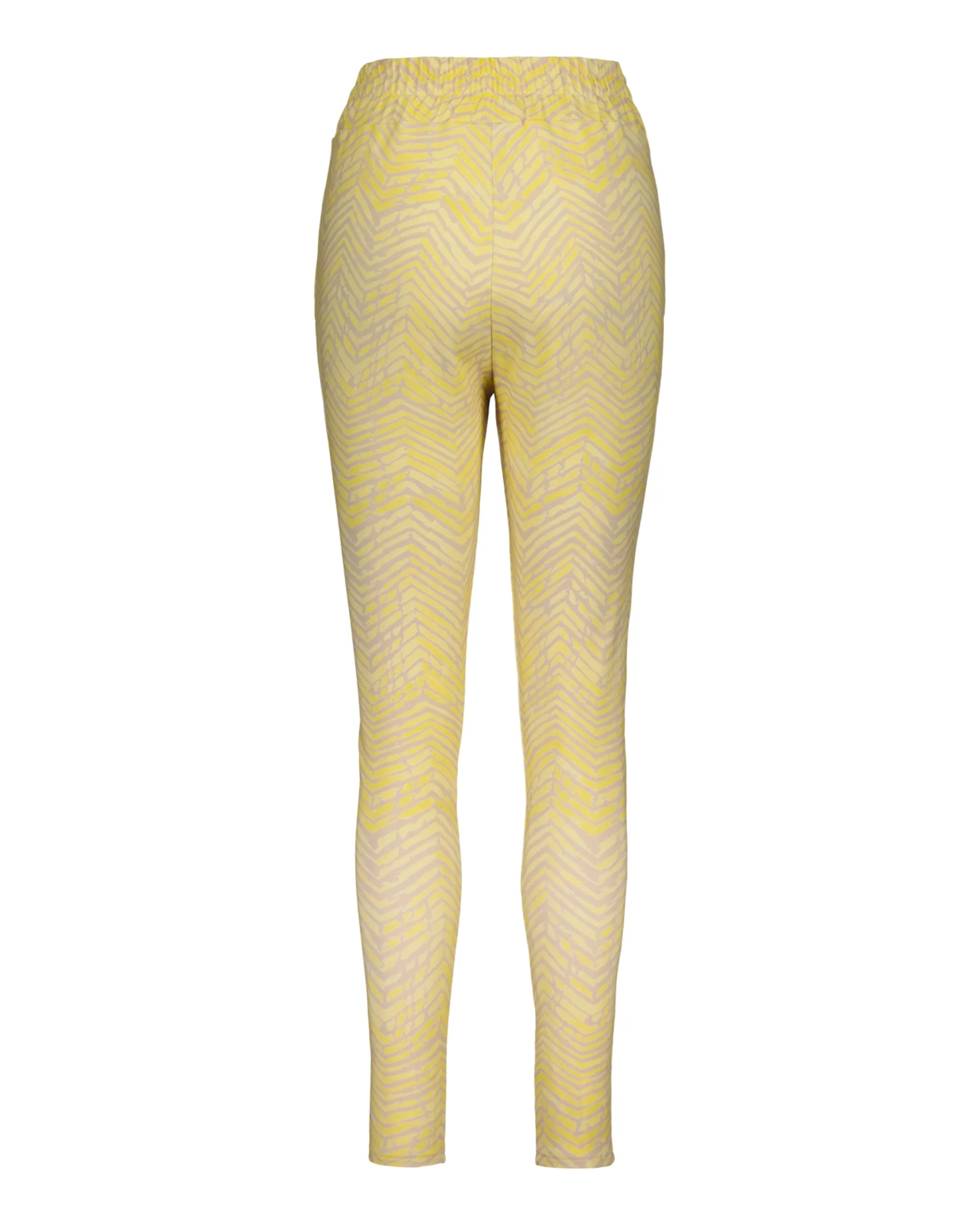 Casual Chic Print Pants, Safari Sand