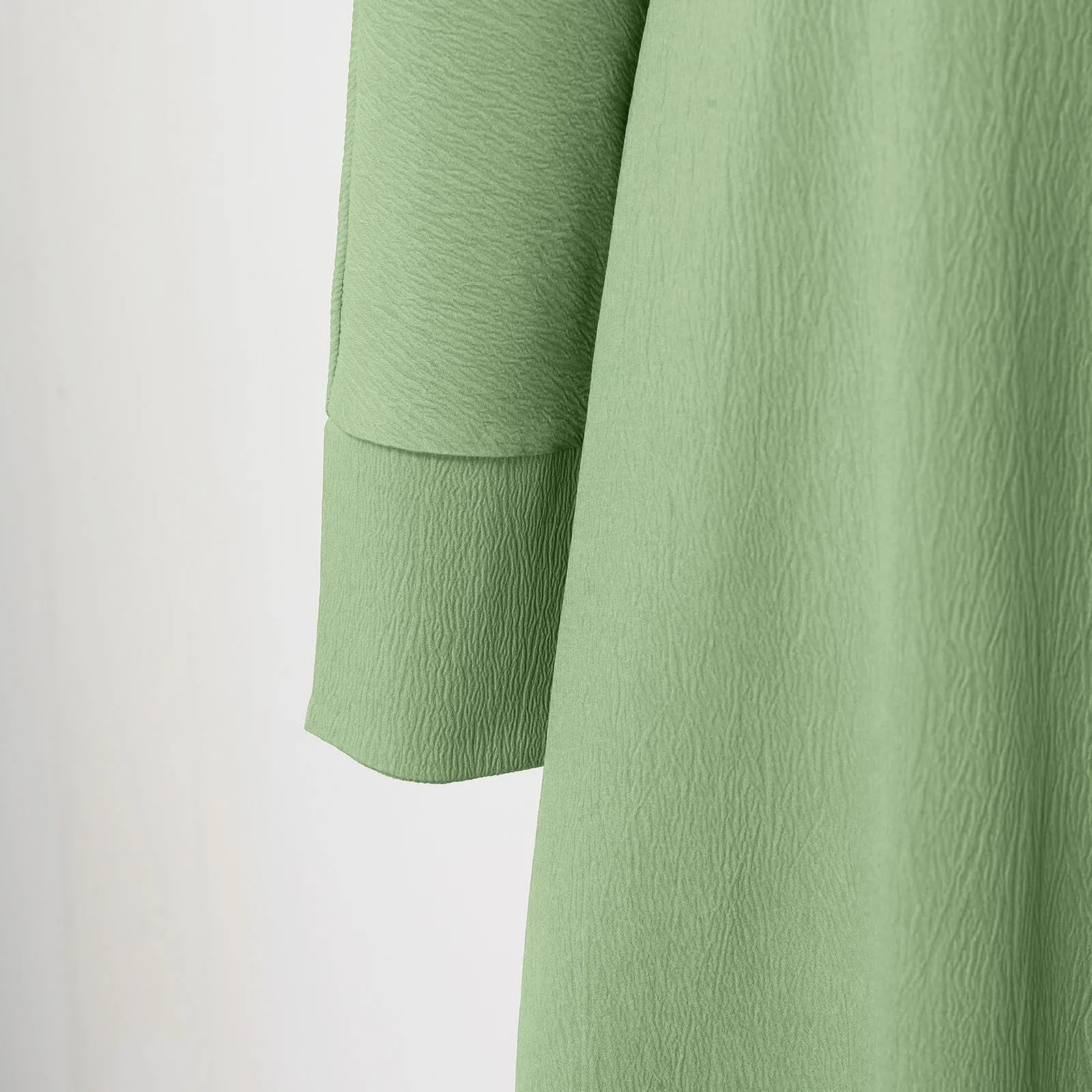 Casual Solid Long Sleeve Loose Dress For Women 55247