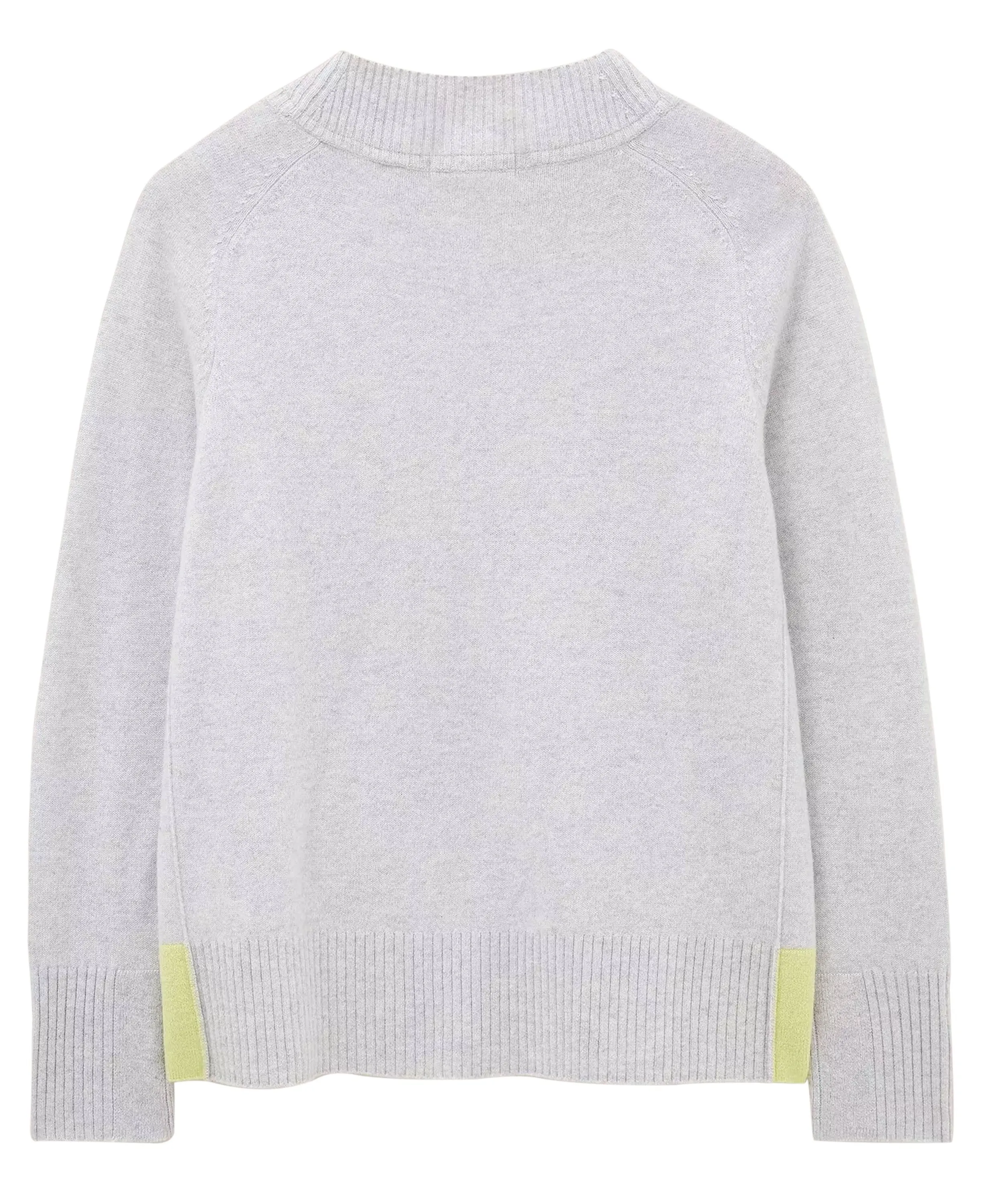 Cora Crew Neck Cashmere Jumper - Mid Grey
