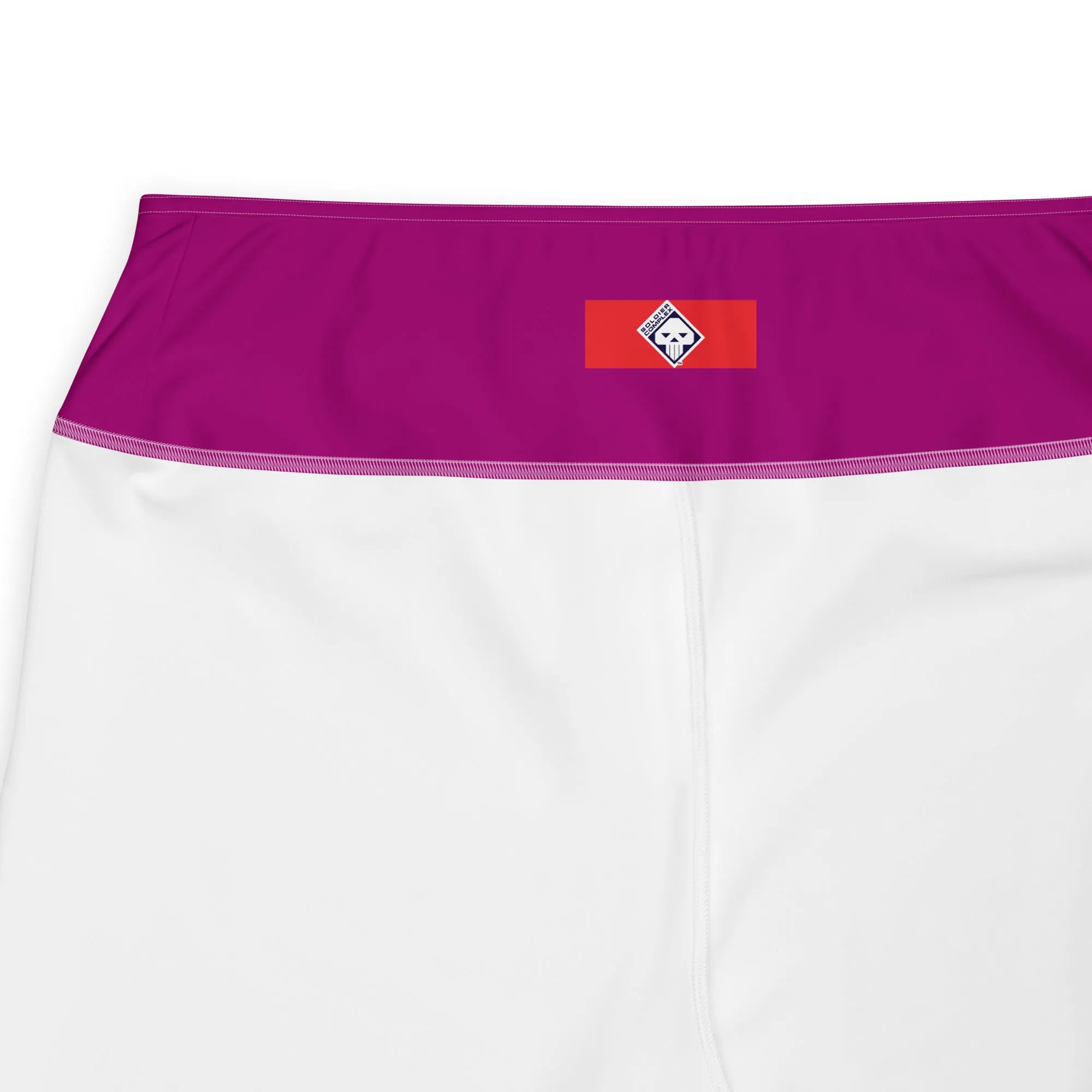 Curve-Hugging Style: Women's Plus Size Solid Yoga Leggings - Fresh Eggplant