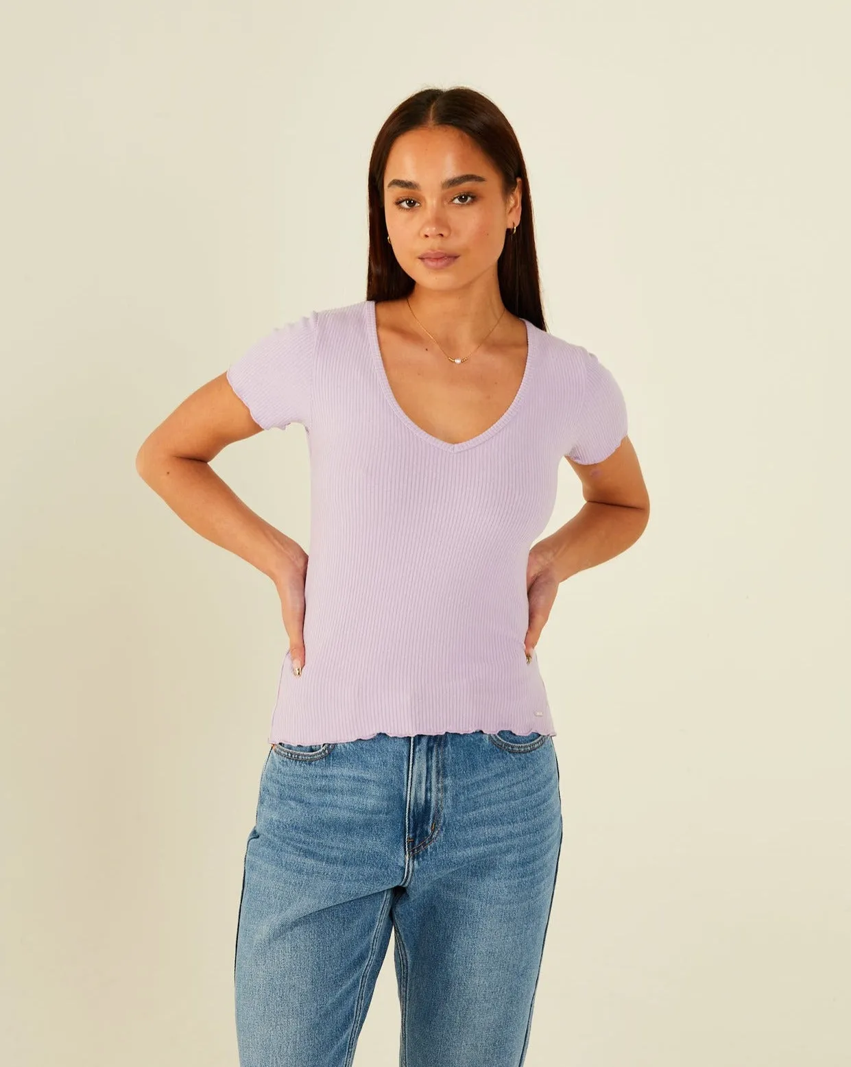 Este T-Shirt Purple Rose