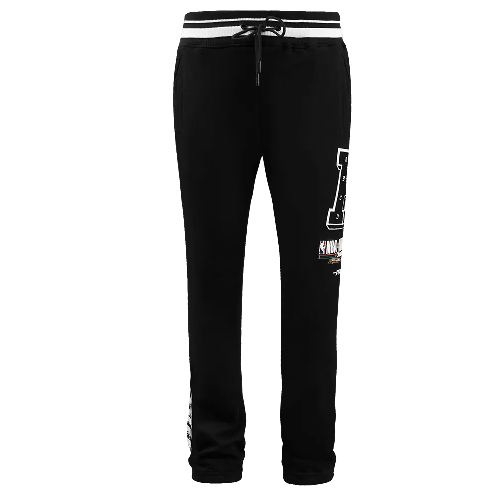 HBCU X NBA ALL STAR 2024 MEN'S RIB FLC SWEATPANT (BLACK)