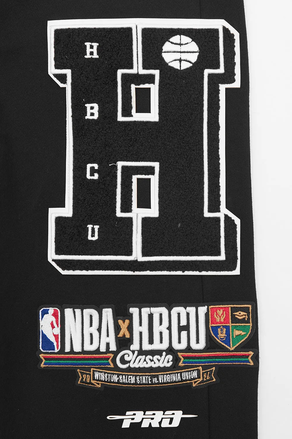 HBCU X NBA ALL STAR 2024 MEN'S RIB FLC SWEATPANT (BLACK)