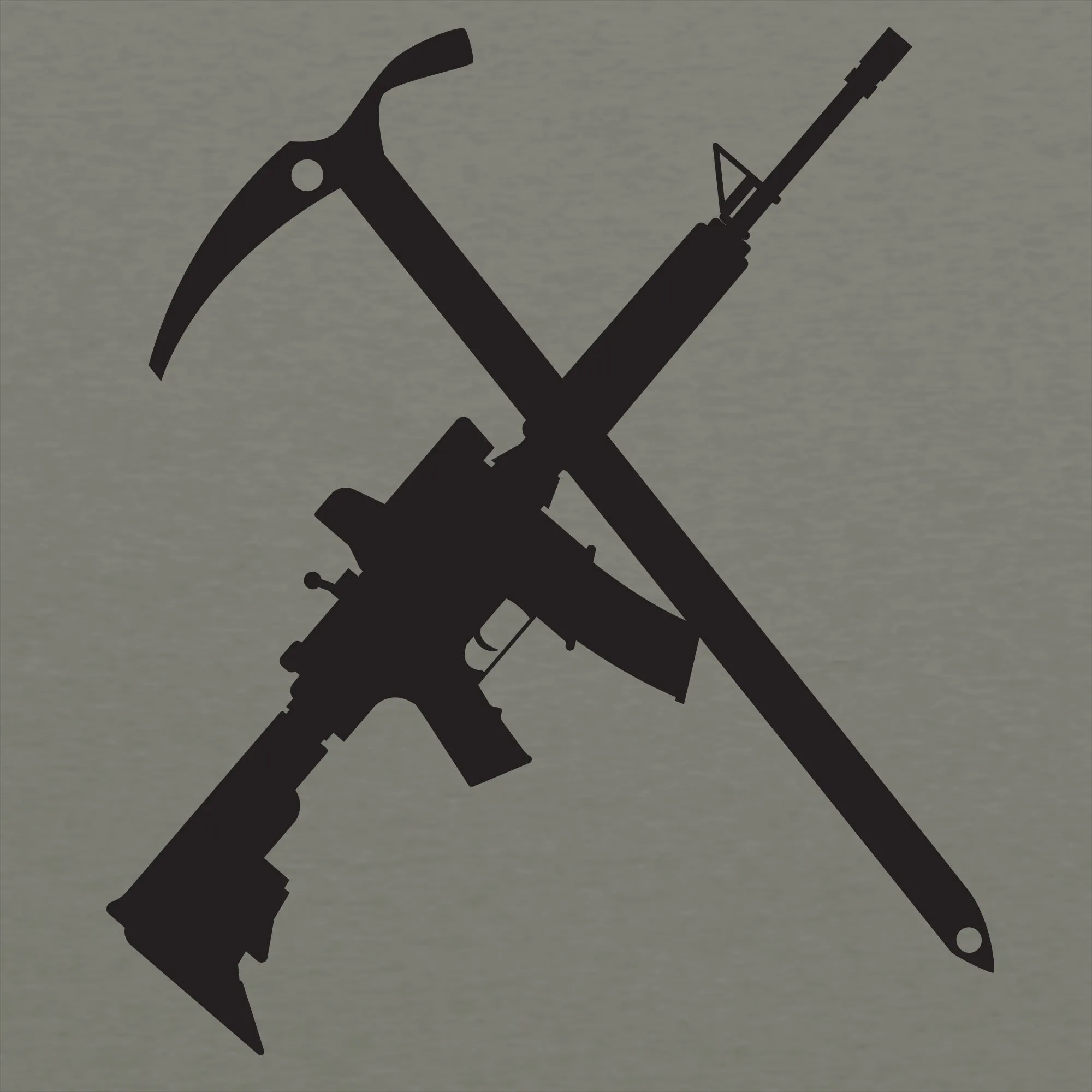 ICE AX/AR - Heather Military Green