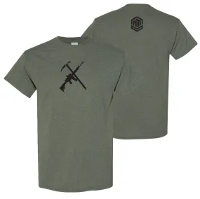 ICE AX/AR - Heather Military Green