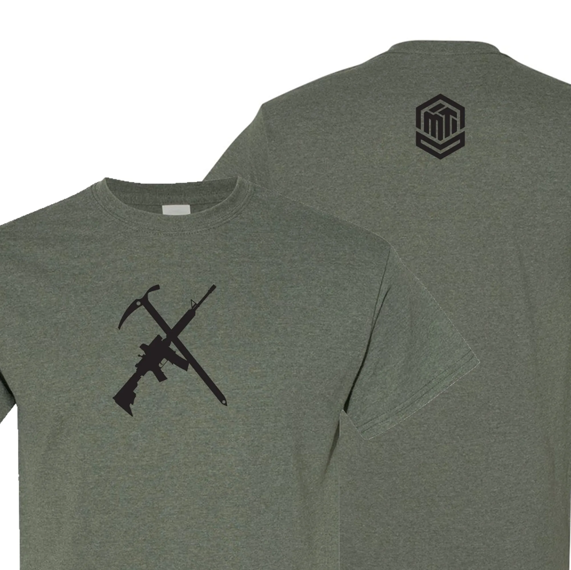 ICE AX/AR - Heather Military Green