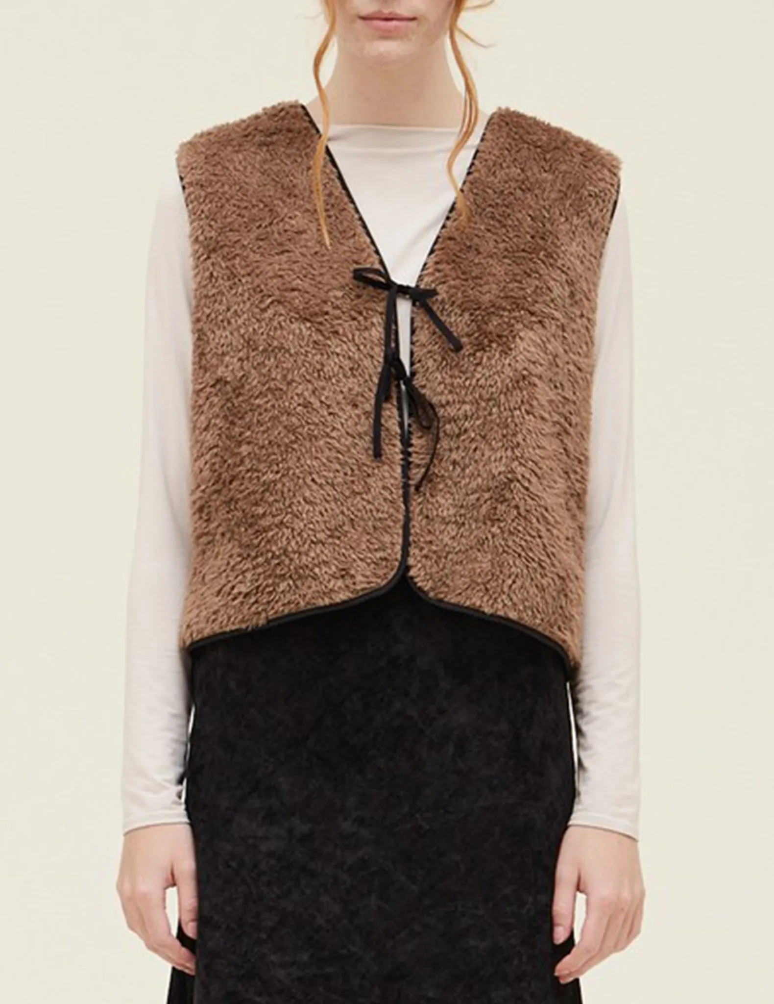 January Coco Sherpa Vest