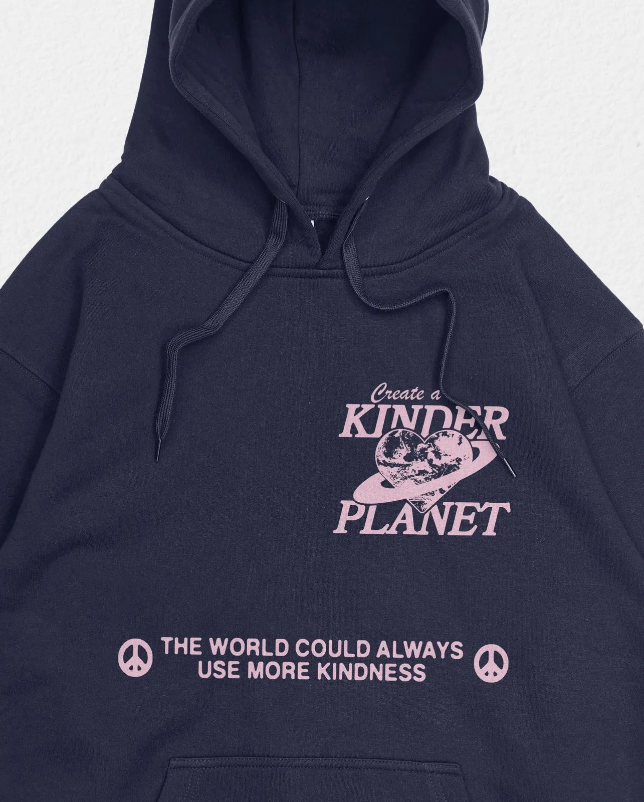 Kinder Planet Hoodie Navy