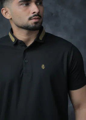 LCY | Contrast Embroiderey Basic Polo