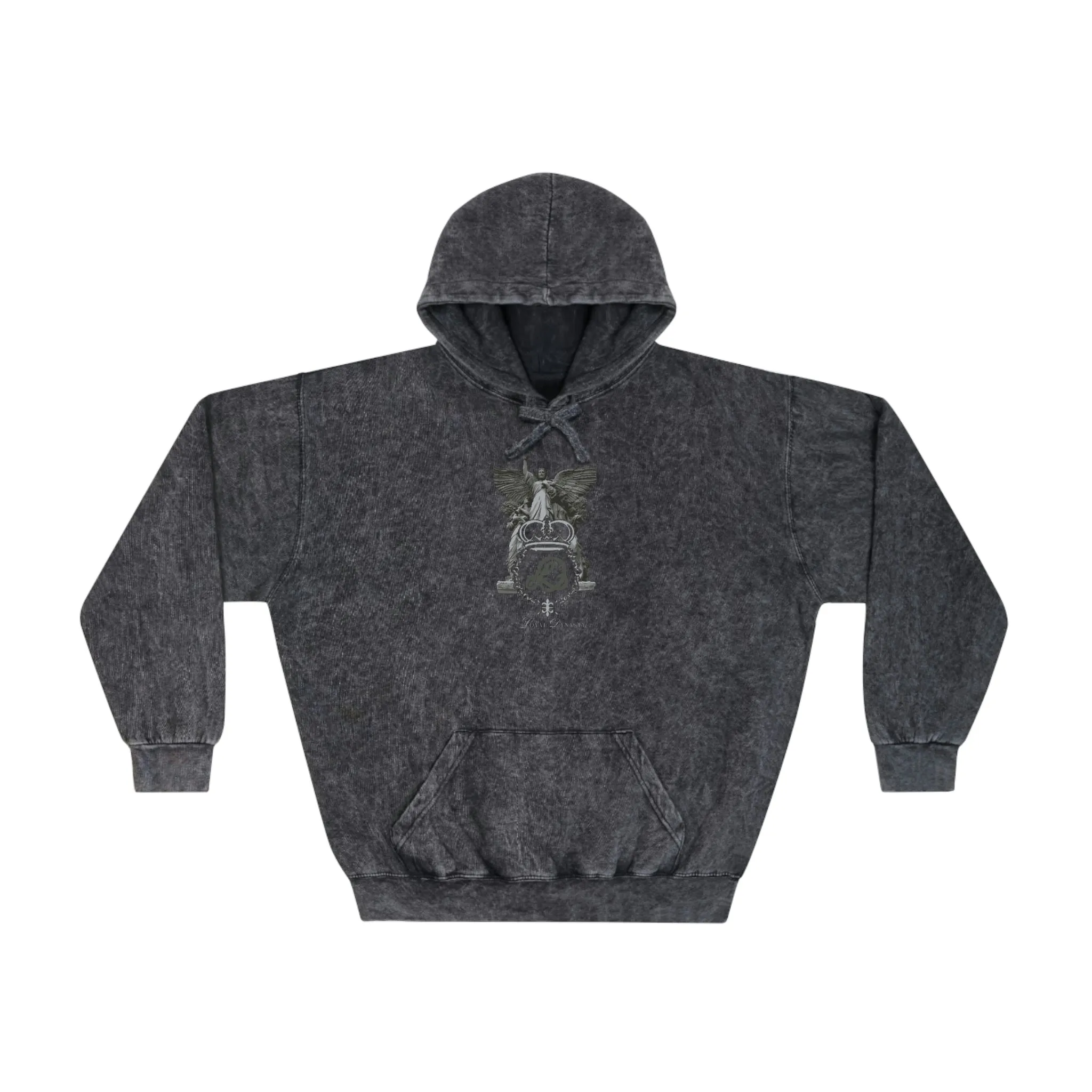 LD Spartan & Guardian Angel Unisex Mineral Wash Hoodie