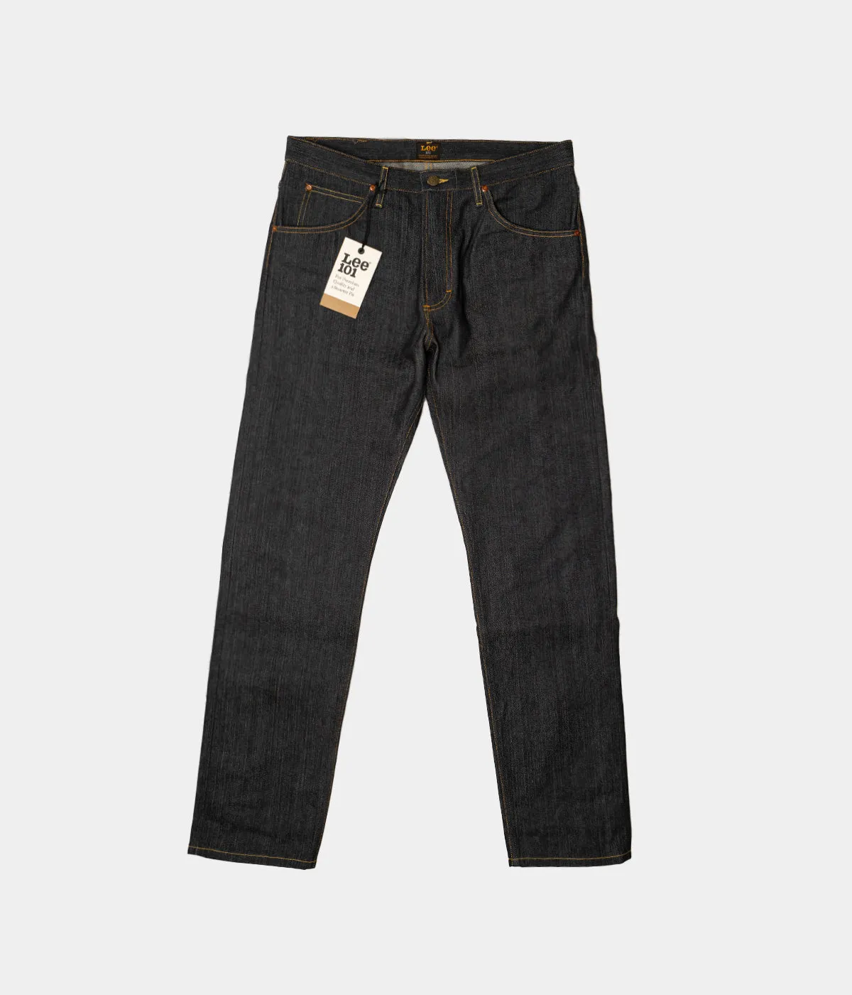 LEE 101 Z DRY SELVEDGE DENIM JAPANESE FABRIC MADE IN ITALY