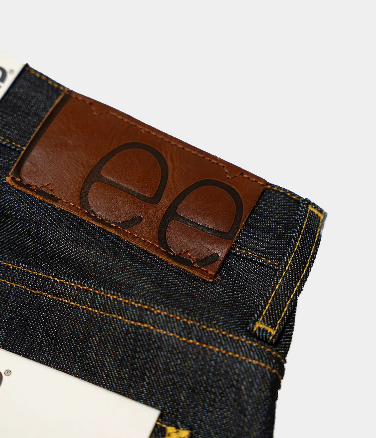 LEE 101 Z DRY SELVEDGE DENIM JAPANESE FABRIC MADE IN ITALY
