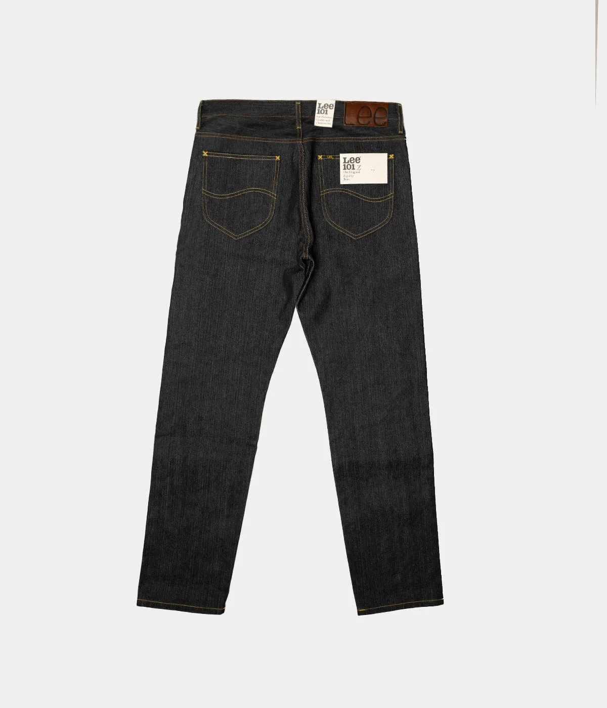 LEE 101 Z DRY SELVEDGE DENIM JAPANESE FABRIC MADE IN ITALY