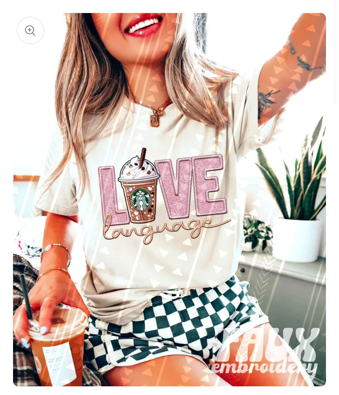 Love Language shirt - coffees