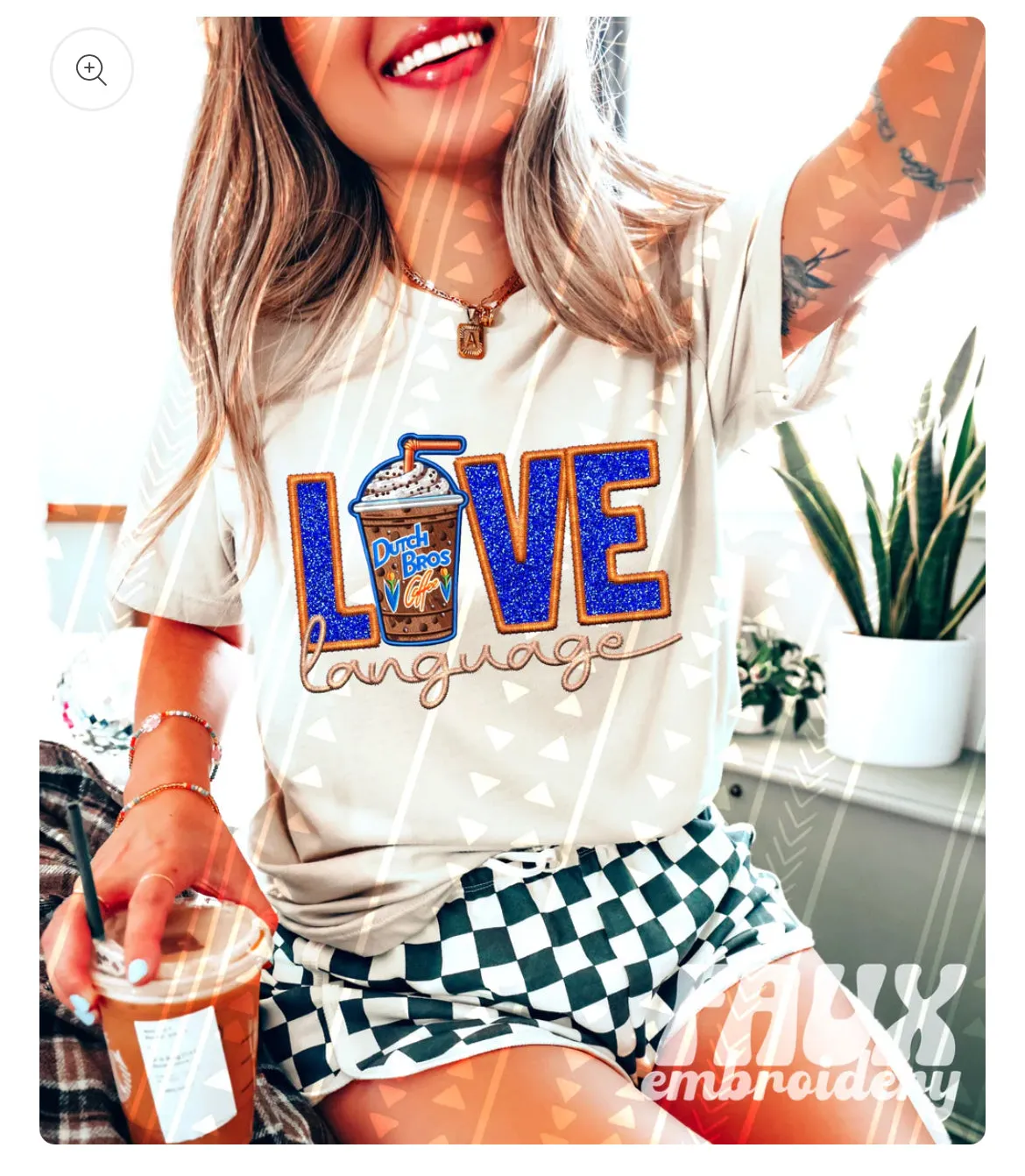 Love Language shirt - coffees