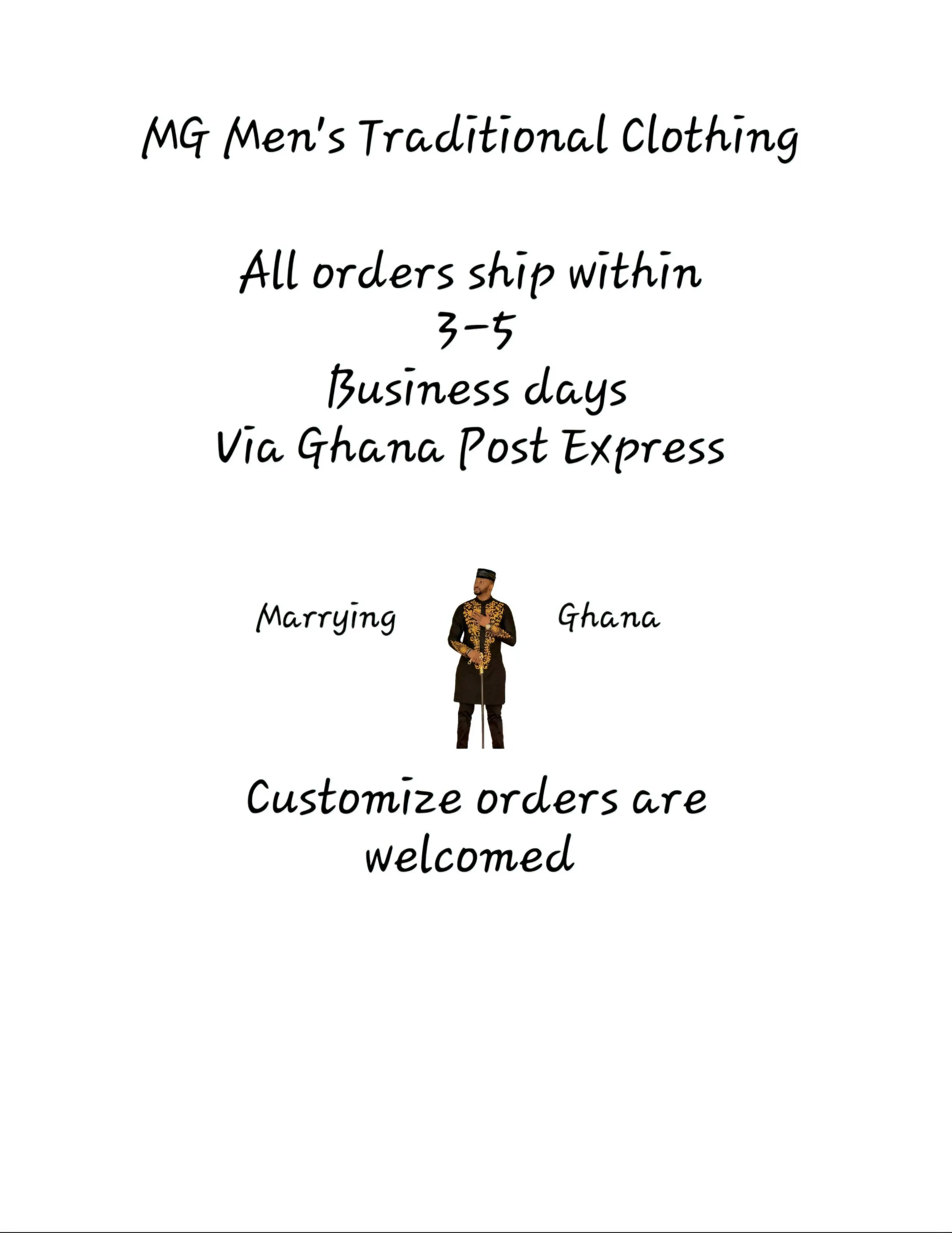MG Men's Traditional African Wear/ Kafka, African Suit T189