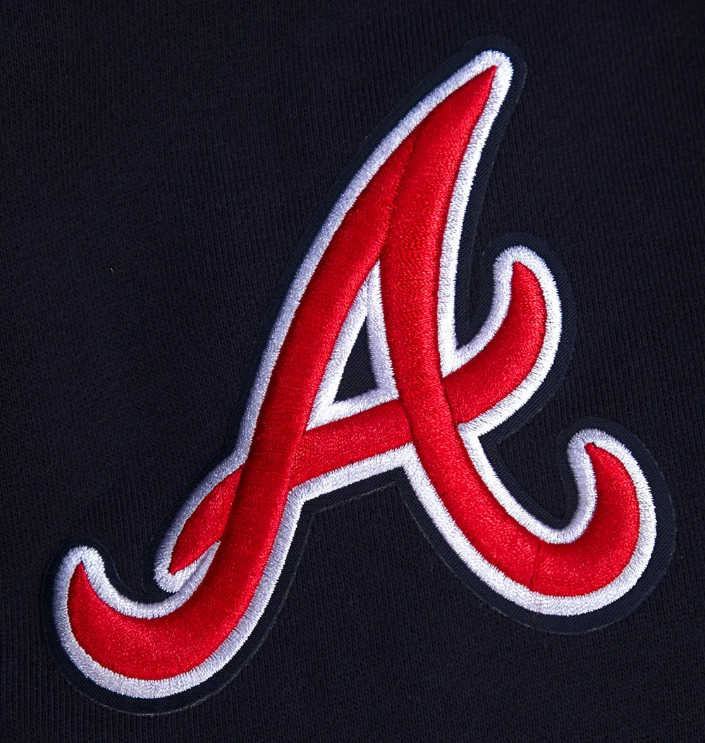 MLB ATLANTA BRAVES MASHUP MEN'S RIB SWEATPANT (MIDNIGHT NAVY/RED/MIDNIGHT NAVY)