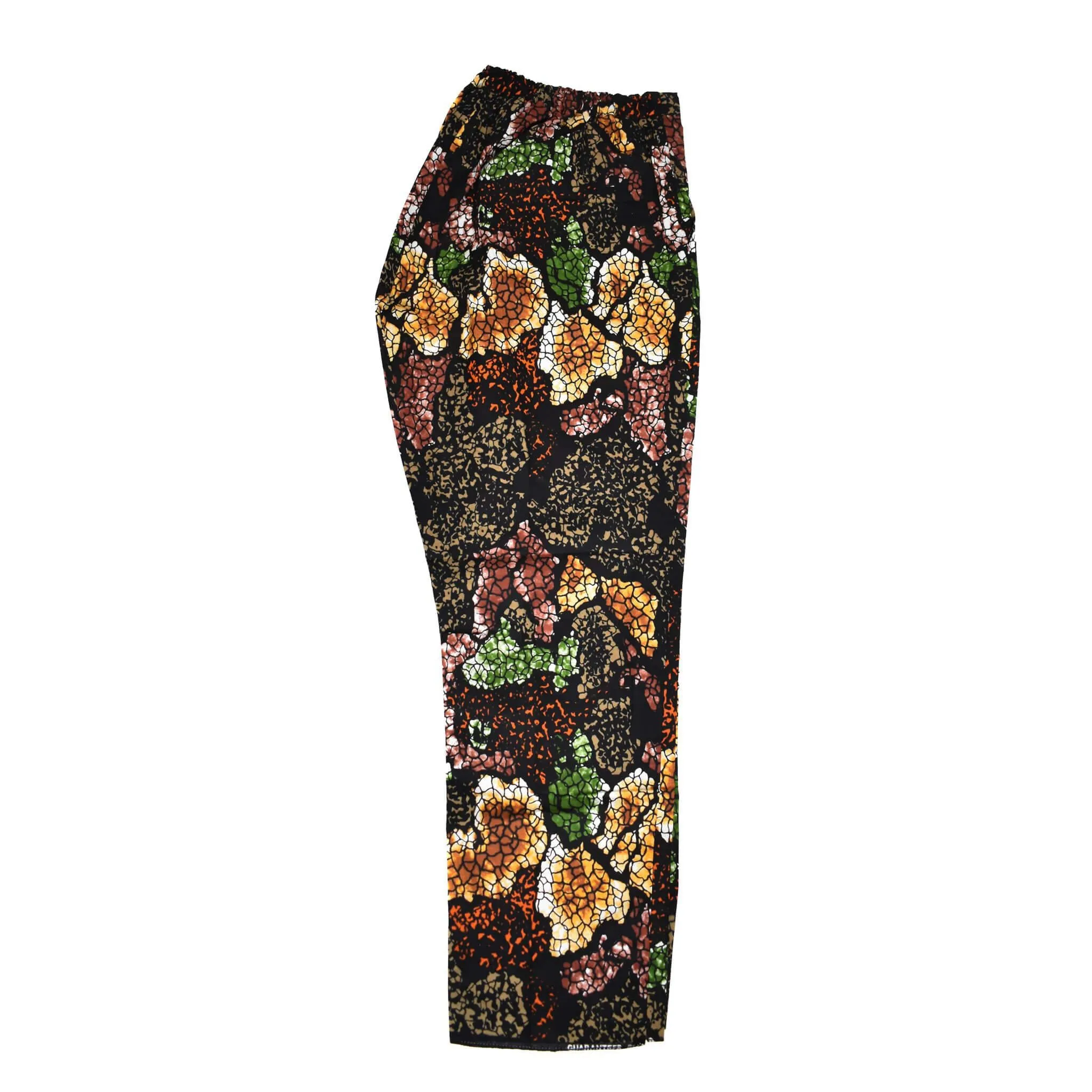 Muti-Colored Wax Print Agbada Set