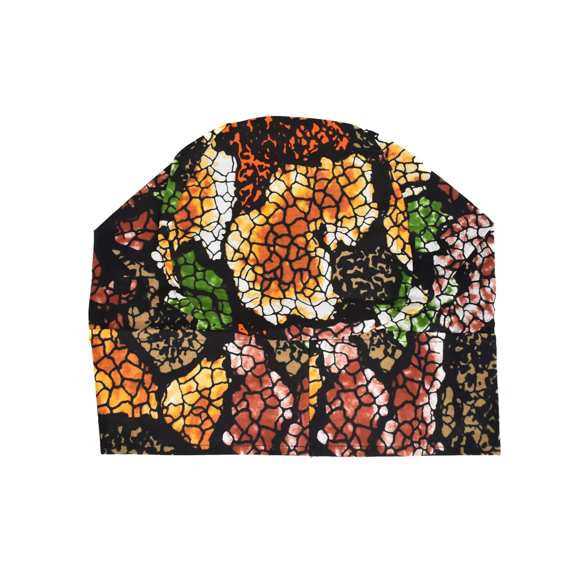 Muti-Colored Wax Print Agbada Set