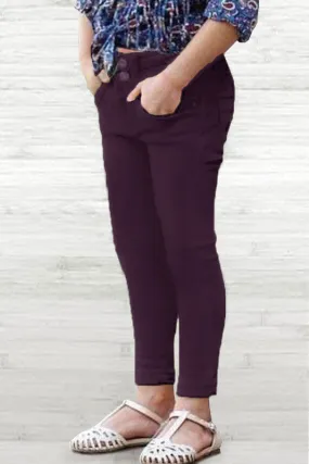 On My Way Black Skinnies