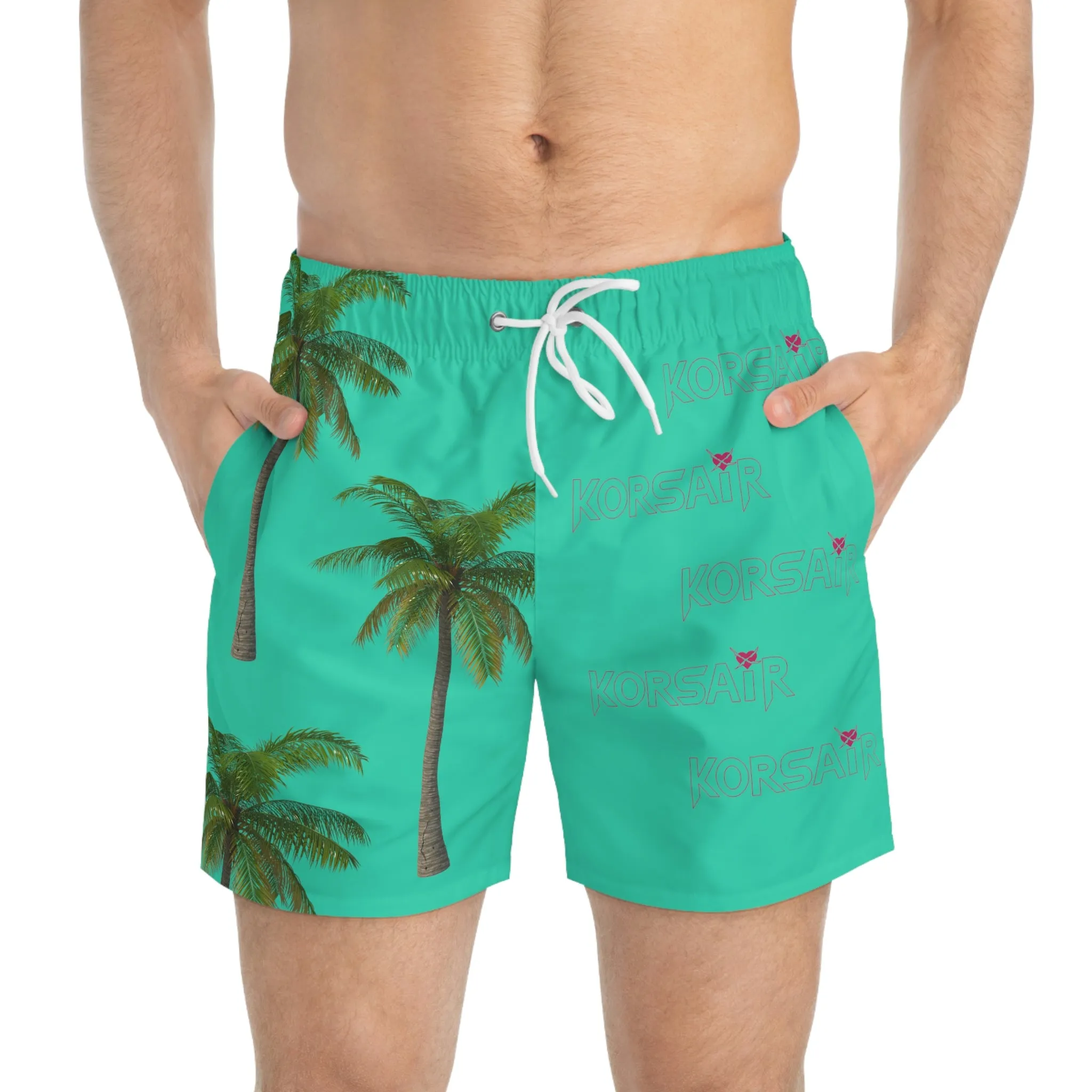 Palm Swim Trunks