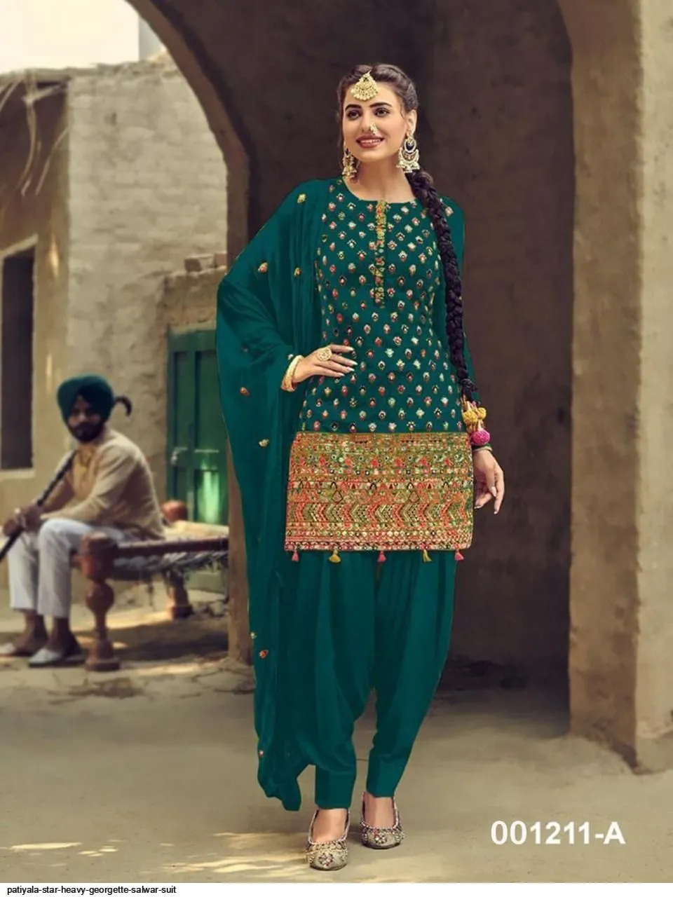 Patiyala Star Heavy Georgette Salwar Suit 1211