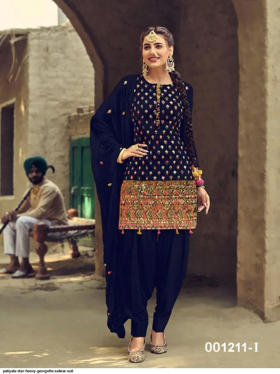 Patiyala Star Heavy Georgette Salwar Suit 1211