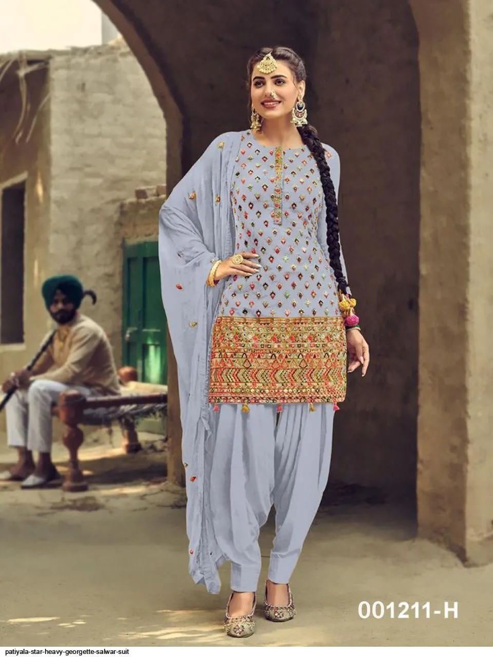 Patiyala Star Heavy Georgette Salwar Suit 1211