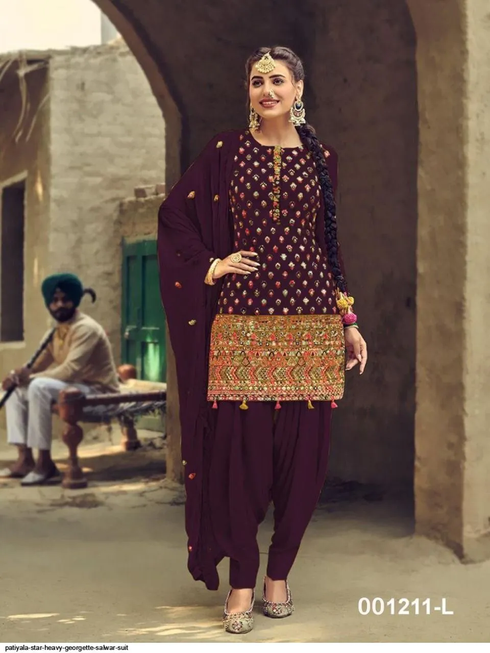 Patiyala Star Heavy Georgette Salwar Suit 1211