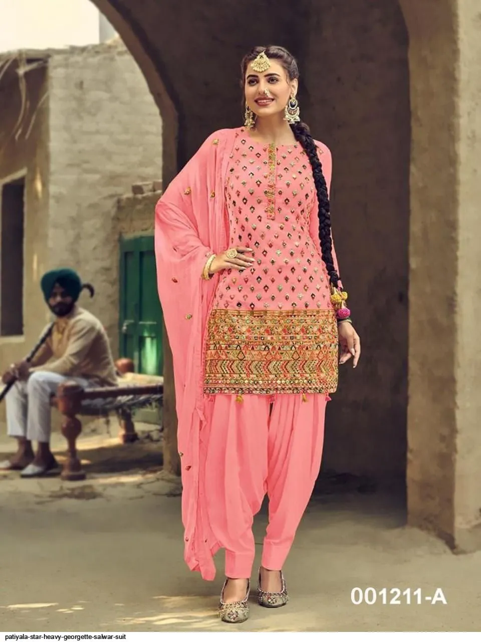 Patiyala Star Heavy Georgette Salwar Suit 1211