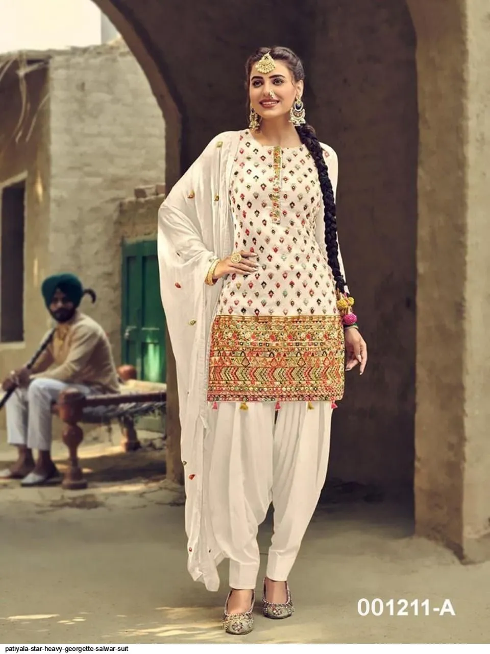 Patiyala Star Heavy Georgette Salwar Suit 1211