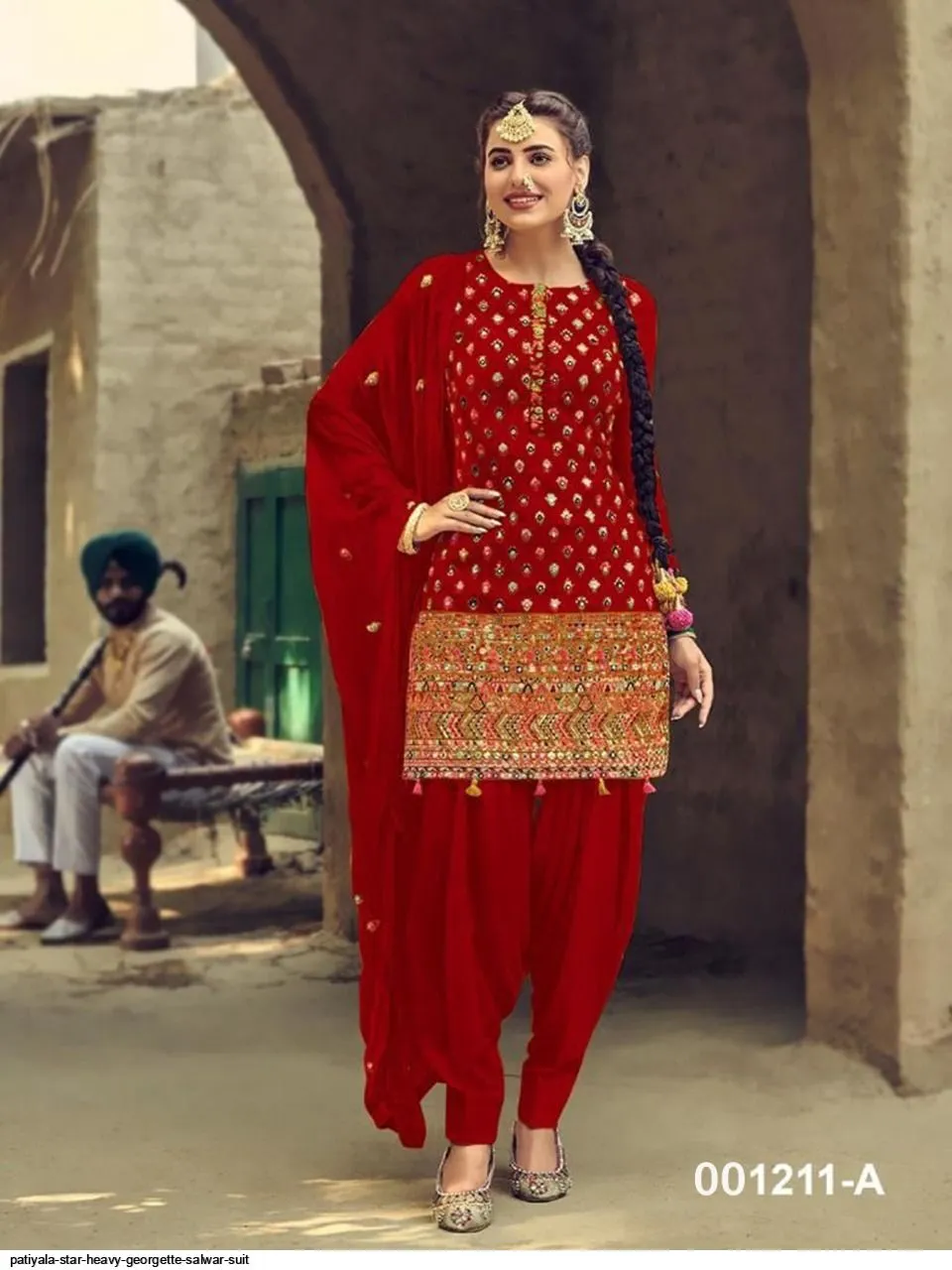Patiyala Star Heavy Georgette Salwar Suit 1211