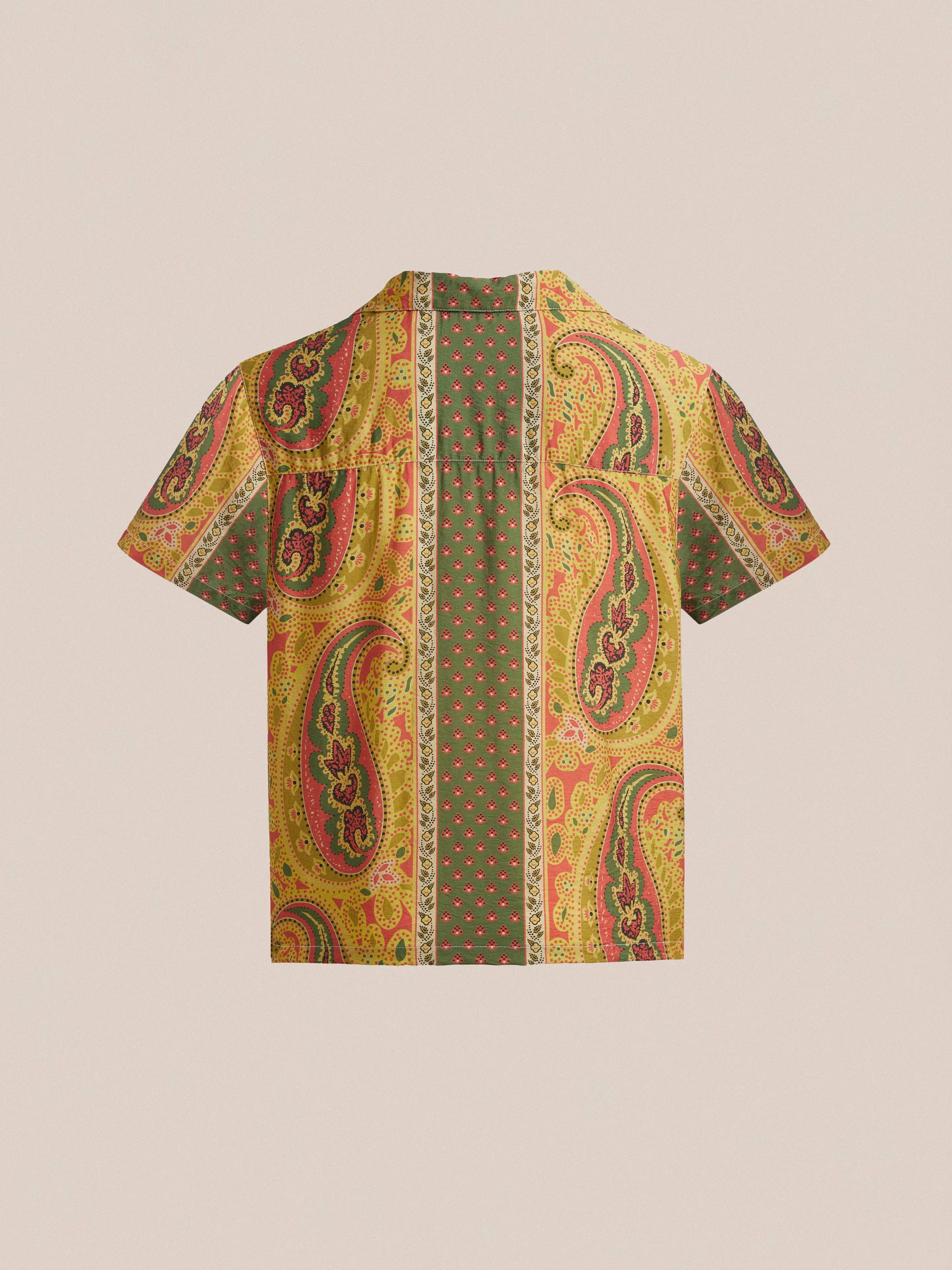 Pench Paisley SS Camp Shirt