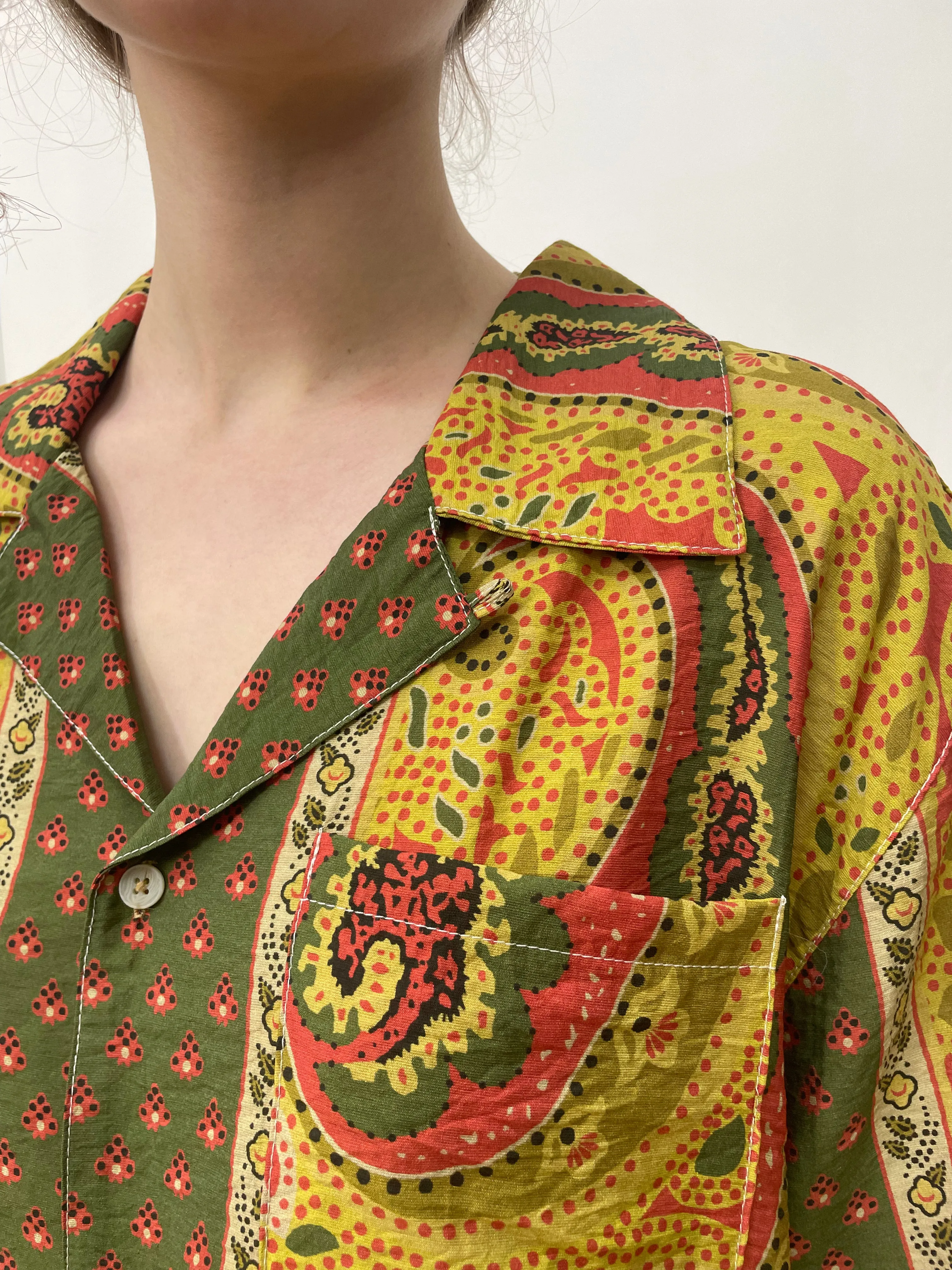 Pench Paisley SS Camp Shirt