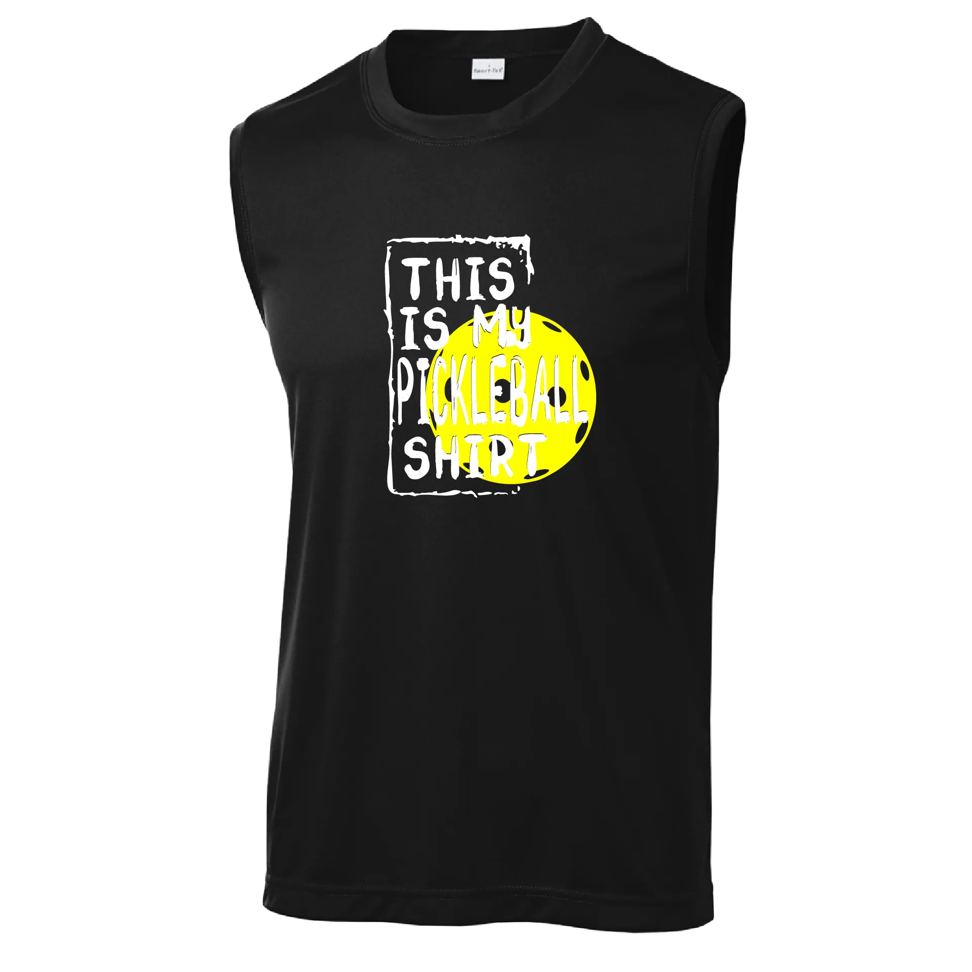 Pickleball Is My Retirement Plan | Men’s Sleeveless Athletic Shirts | 100% Polyester