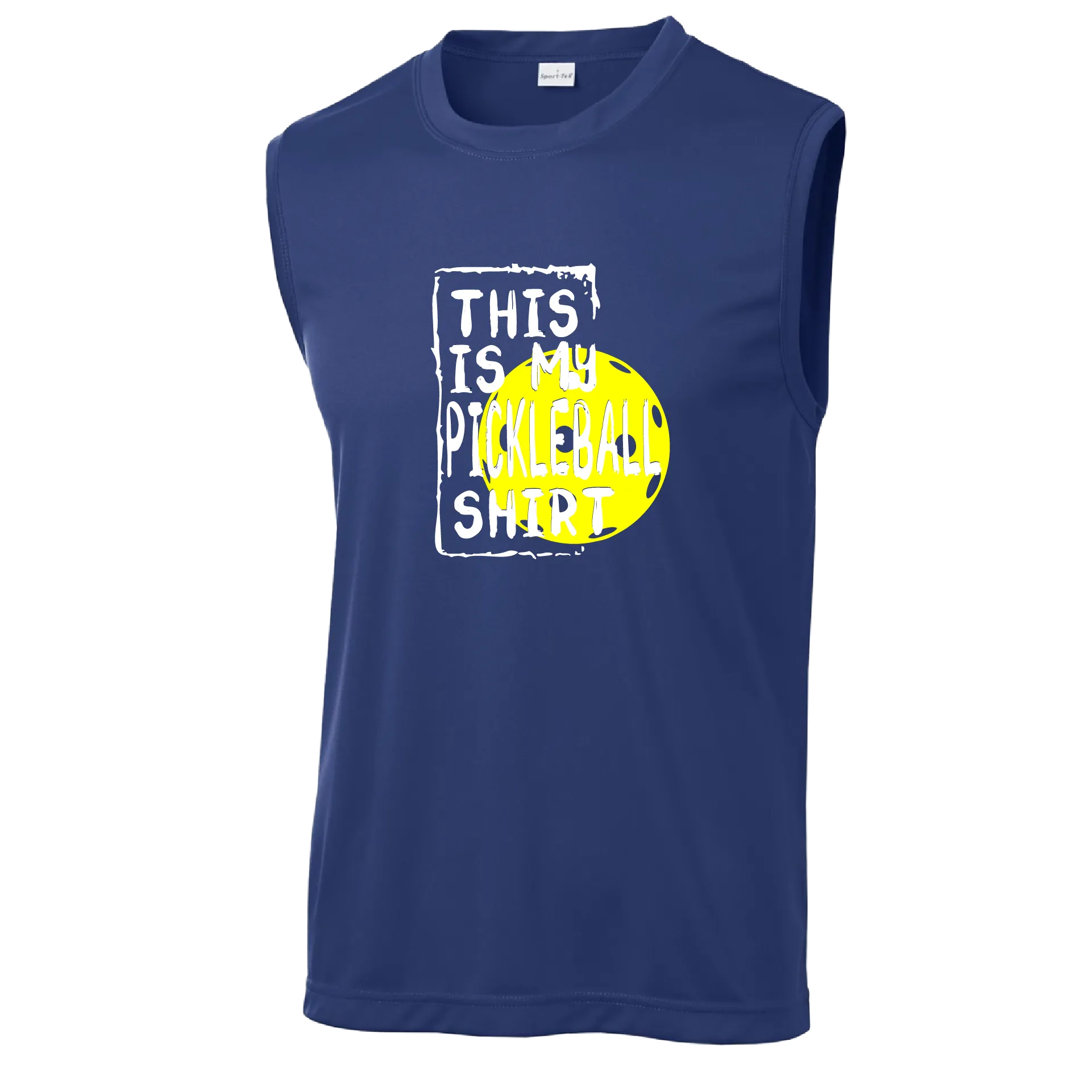 Pickleball Is My Retirement Plan | Men’s Sleeveless Athletic Shirts | 100% Polyester