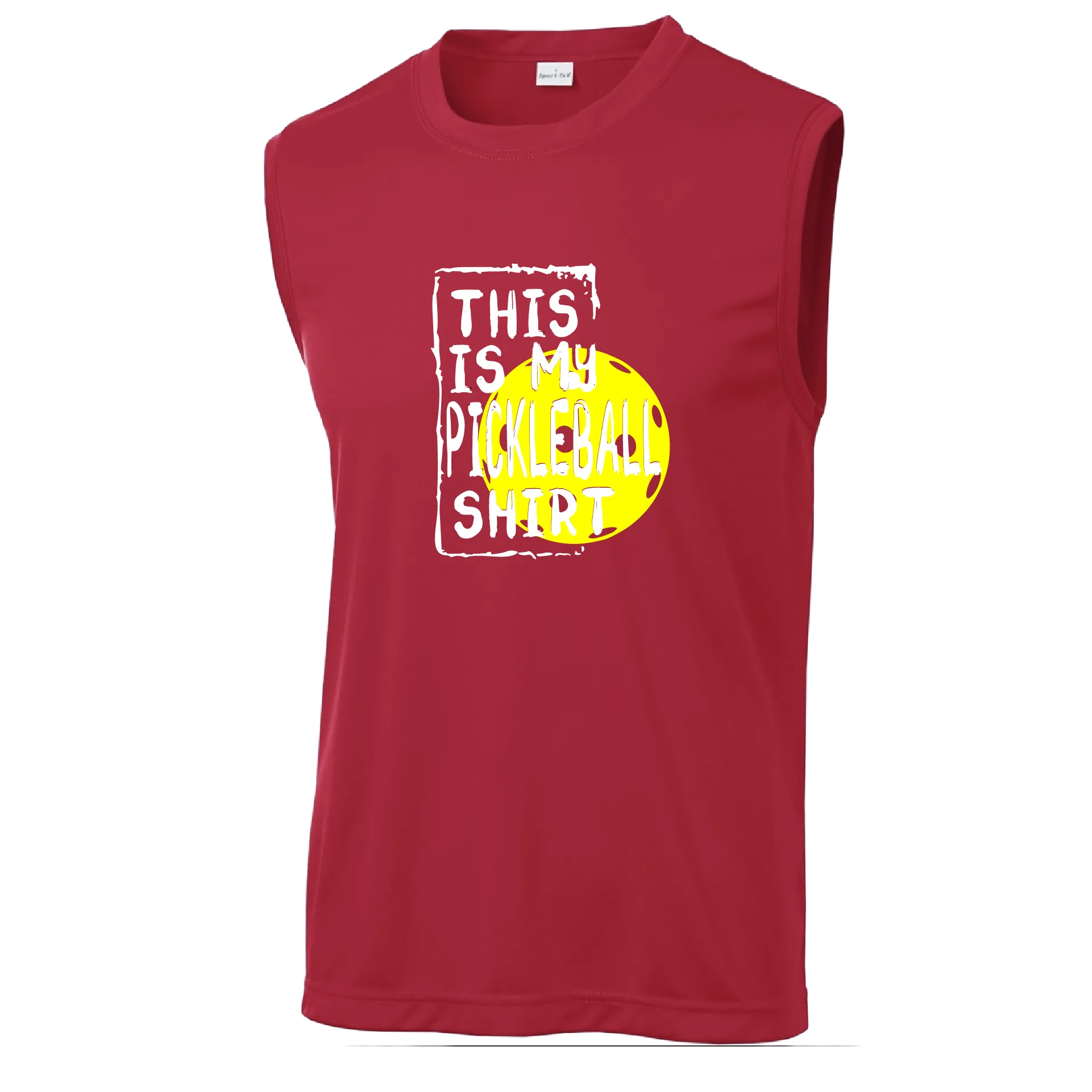 Pickleball Is My Retirement Plan | Men’s Sleeveless Athletic Shirts | 100% Polyester